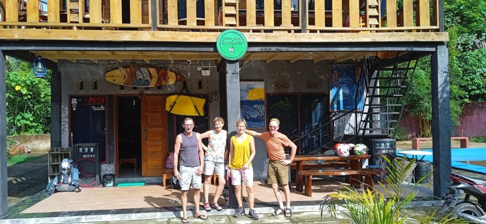 Apartmán Air Manis Secret Surfcamp Taluk Batung Exteriér fotografie