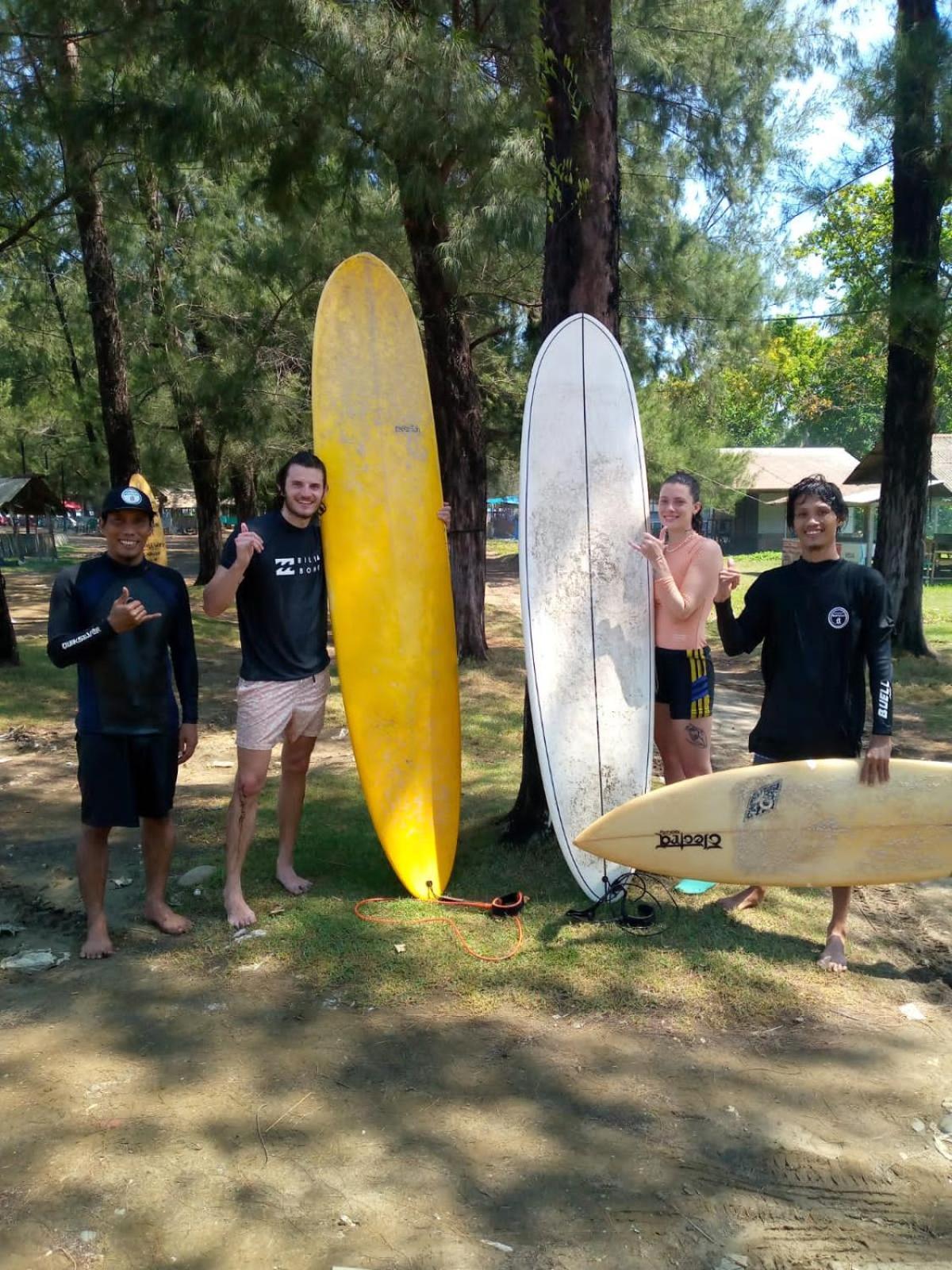 Apartmán Air Manis Secret Surfcamp Taluk Batung Exteriér fotografie