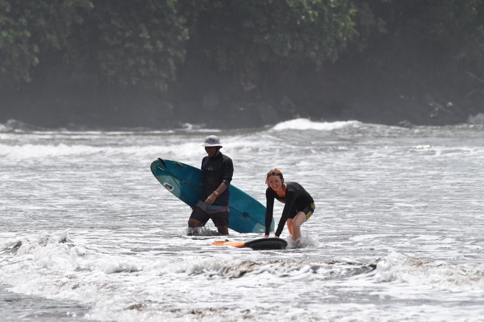 Apartmán Air Manis Secret Surfcamp Taluk Batung Exteriér fotografie
