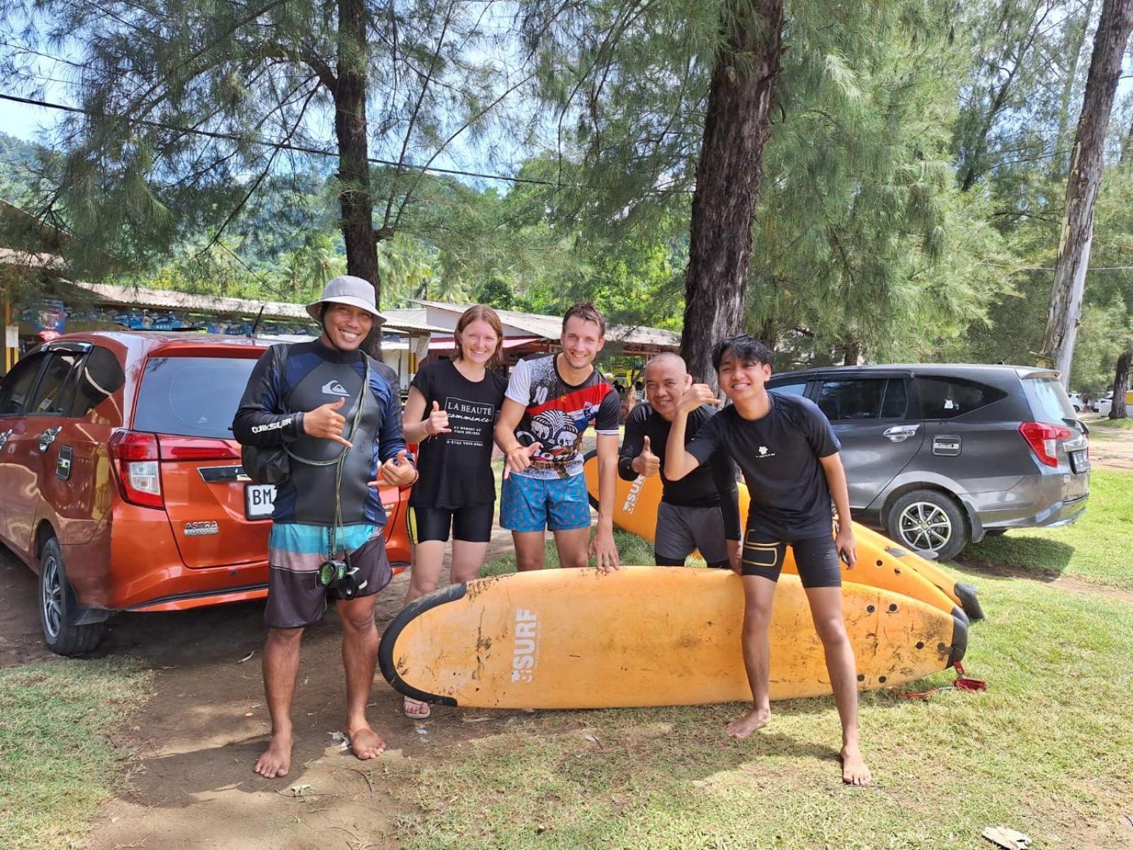 Apartmán Air Manis Secret Surfcamp Taluk Batung Exteriér fotografie